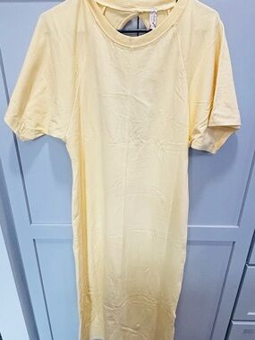 Free People Intimately T-shirt Dress with Back Peep Hole. NWOT Size Med